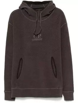 Толстовка с капюшоном из флиса CP Company C.P. Company, фиолетовый
