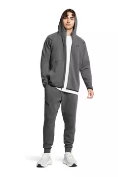 Толстовка с капюшоном из флиса на молнии Unstoppable Under Armour, серый