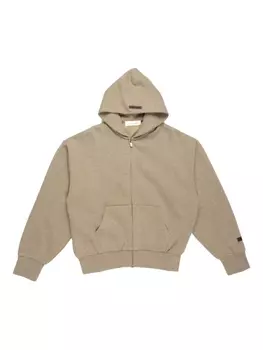 Толстовка с капюшоном из флиса на молнии FEAR OF GOD ESSENTIALS, нейтральный