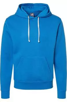 Толстовка с капюшоном из флиса Triblend от J. America, цвет royal solid