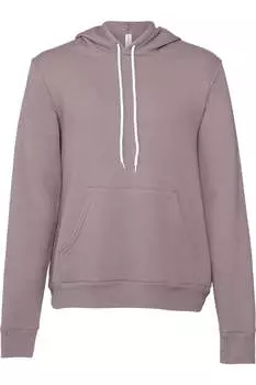 Толстовка с капюшоном из губчатого флиса BELLA + CANVAS, цвет storm