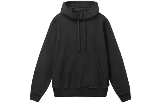Толстовка с капюшоном из хлопка Stssy Stussy, зеленый