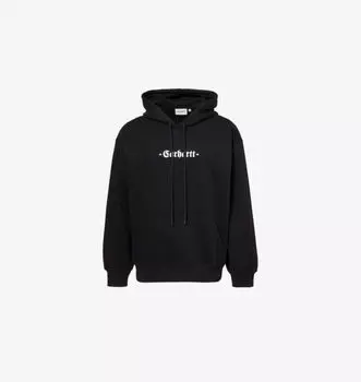 Толстовка с капюшоном из хлопковой смеси с фирменной вышивкой и карманом-кенгуру Carhartt Wip, мультиколор