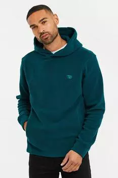 Толстовка с капюшоном из микрофлиса 'Ryan' Threadbare, зеленый