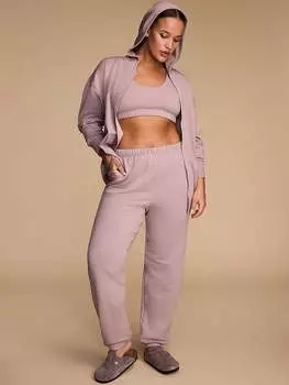 Толстовка с капюшоном из модального флиса с начесом и молнией по всей длине Victoria'S Secret, лиловый