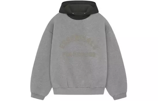 Толстовка с капюшоном из нейлонового флиса '/' Fear Of God Essentials, светло-бежевый