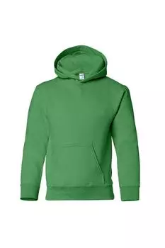Толстовка с капюшоном из плотной смеси, топ / толстовка с капюшоном Gildan, зеленый