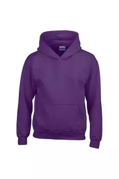 Толстовка с капюшоном из плотной смеси, топ / толстовка с капюшоном Gildan, фиолетовый