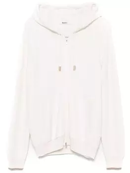 Толстовка с капюшоном из ребристой ткани ERALDO, нейтральный цвет