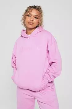 Толстовка с капюшоном из смесового хлопка 'Jenesis' Bench, розовый