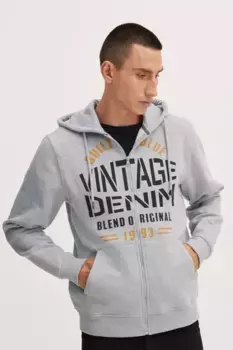 Толстовка с капюшоном из смесового материала "BLEND BHSweatshirt", цвет Stone Mi