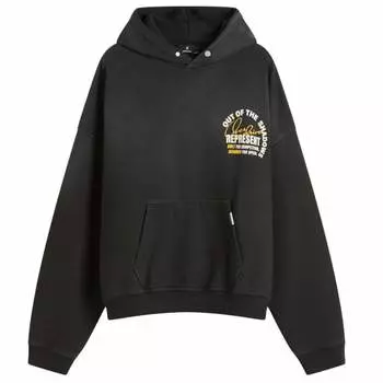 Толстовка с капюшоном «Из тени» Represent, черный