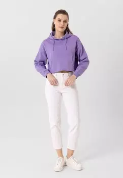 Толстовка с капюшоном Jacey Quinn, фиолетовый