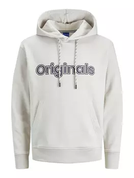 Толстовка с капюшоном Jack & Jones, бежевый