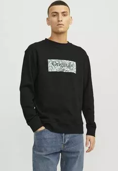 Толстовка с капюшоном Jack & Jones, черный