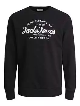 Толстовка с капюшоном Jack & Jones, черный