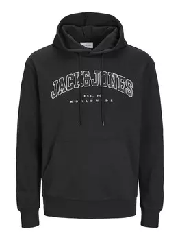Толстовка с капюшоном Jack & Jones, черный