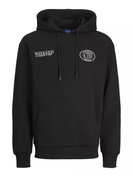 Толстовка с капюшоном Jack & Jones, черный