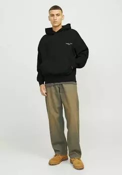 Толстовка с капюшоном Jack & Jones, черный