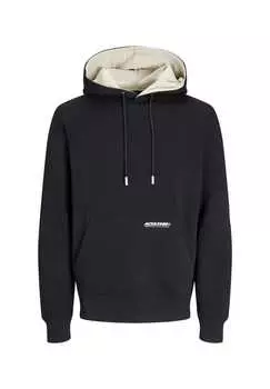 Толстовка с капюшоном Jack & Jones, черный
