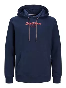 Толстовка с капюшоном Jack & Jones Henry, темно-синий