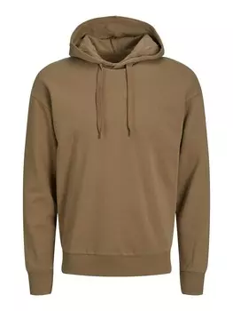 Толстовка с капюшоном Jack & Jones, коричневый