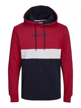 Толстовка с капюшоном Jack & Jones, красный