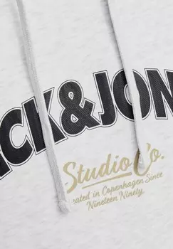 Толстовка с капюшоном Jack & Jones, кремовый