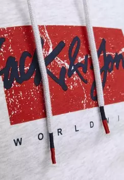 Толстовка с капюшоном Jack & Jones, кремовый