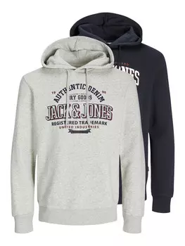 Толстовка с капюшоном Jack & Jones, мультиколор