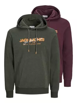 Толстовка с капюшоном Jack & Jones, мультиколор