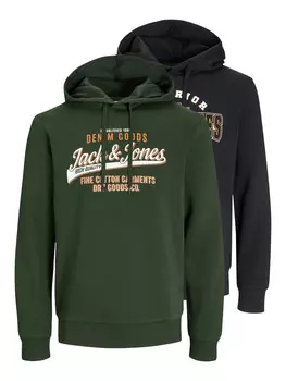 Толстовка с капюшоном Jack & Jones, мультиколор