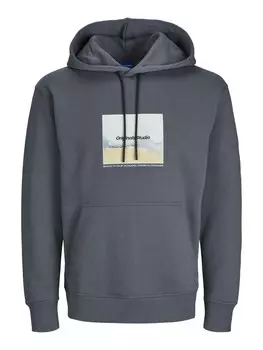 Толстовка с капюшоном Jack & Jones, серый