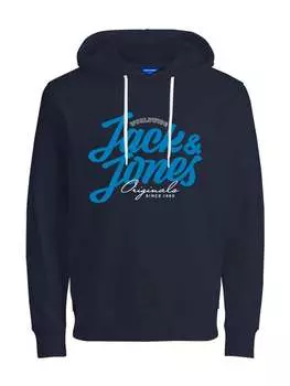 Толстовка с капюшоном Jack & Jones, синий