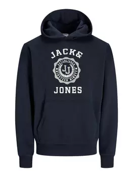 Толстовка с капюшоном Jack & Jones, синий