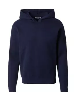 Толстовка с капюшоном JACK & JONES Sweater JCOAERO, темно-синий