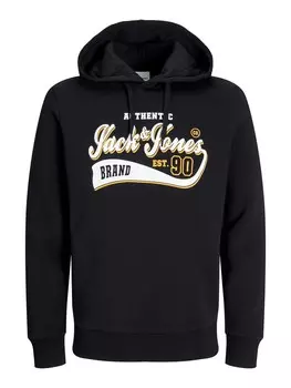 Толстовка с капюшоном JACK & JONES Sweatshirt, черный