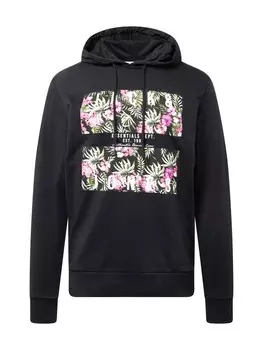 Толстовка с капюшоном JACK & JONES Sweatshirt CHILL, черный