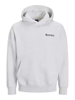 Толстовка с капюшоном JACK & JONES Sweatshirt, цвет mottled white