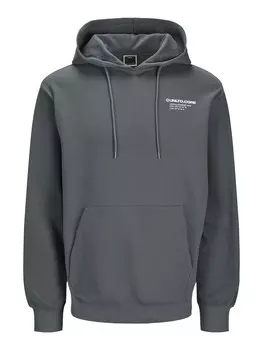 Толстовка с капюшоном JACK & JONES Sweatshirt, графитовый