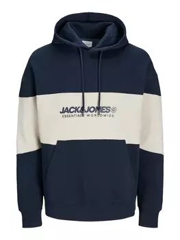 Толстовка с капюшоном JACK & JONES Sweatshirt JJELegacy, морской синий