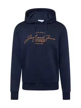 Толстовка с капюшоном JACK & JONES Sweatshirt JJFERRIS, морской синий