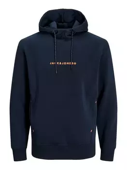 Толстовка с капюшоном JACK & JONES Sweatshirt JJTree, морской синий