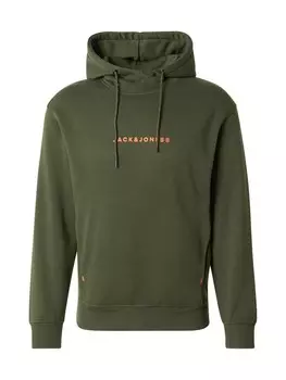 Толстовка с капюшоном JACK & JONES Sweatshirt JJTree, оливковый