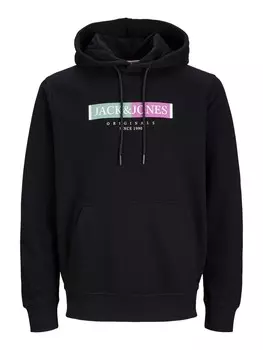 Толстовка с капюшоном JACK & JONES Sweatshirt Lafayette, черный