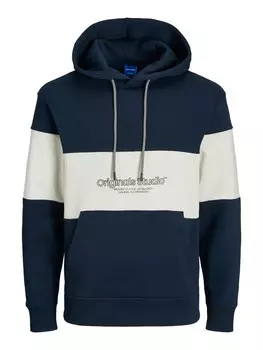 Толстовка с капюшоном JACK & JONES Sweatshirt Lakewood, ночной синий