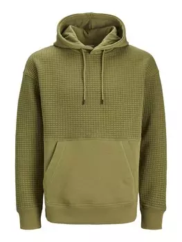Толстовка с капюшоном JACK & JONES Sweatshirt, оливковый