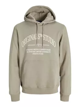 Толстовка с капюшоном JACK & JONES Sweatshirt, серый