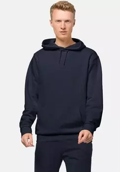 Толстовка с капюшоном Jack Wolfskin, темно-синий