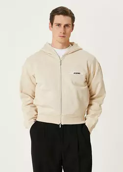 Толстовка с капюшоном Jacquemus, бежевый